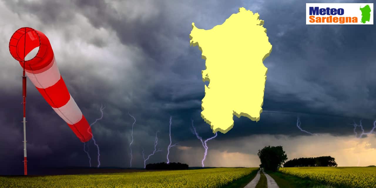 temporali vento sardegna - Meteo Sardegna: altri temporali in arrivo, ma da metà settimana anticiclone