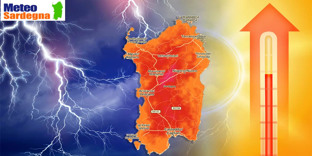 caldo temporali sardegna - Meteo Sardegna: dal caldo a nuovi temporali e prossima settimana col botto