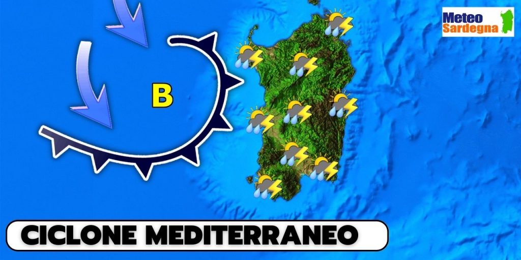 meteo sardegna ciclone mediterraneo 1 1024x512 - Meteo in Sardegna, prospettive di severo maltempo