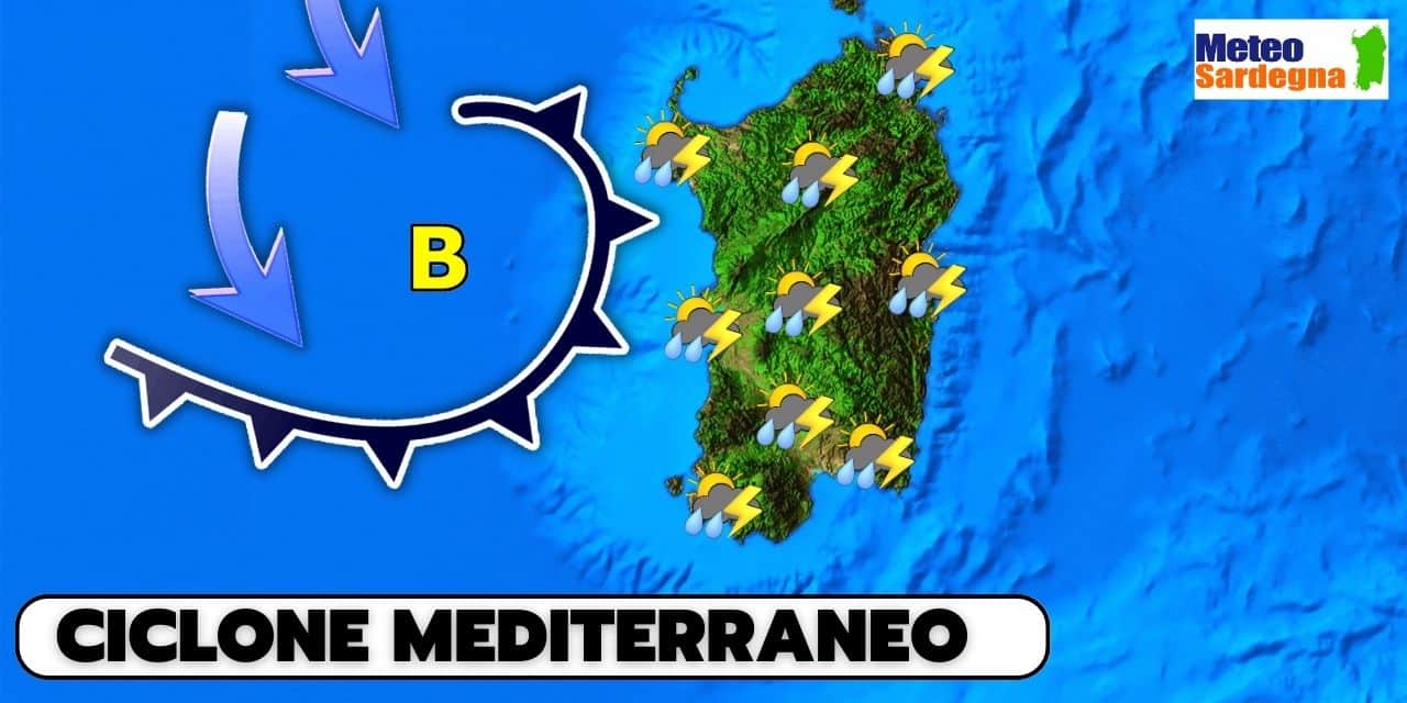meteo sardegna ciclone mediterraneo 1 - Meteo in Sardegna, prospettive di severo maltempo