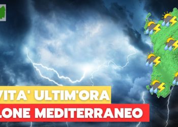 meteo sardegna ciclone mediterraneo 2 350x250 - Temporali, piogge e freddo, ma migliora nel corso del fine settimana