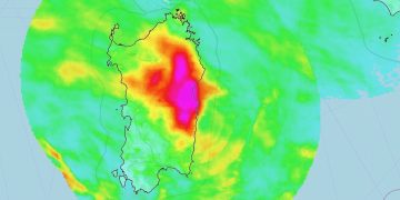 piogge sardegna radar 23 05 360x180 - Dicembre 2013, quando l'inverno comincia col piede sbagliato