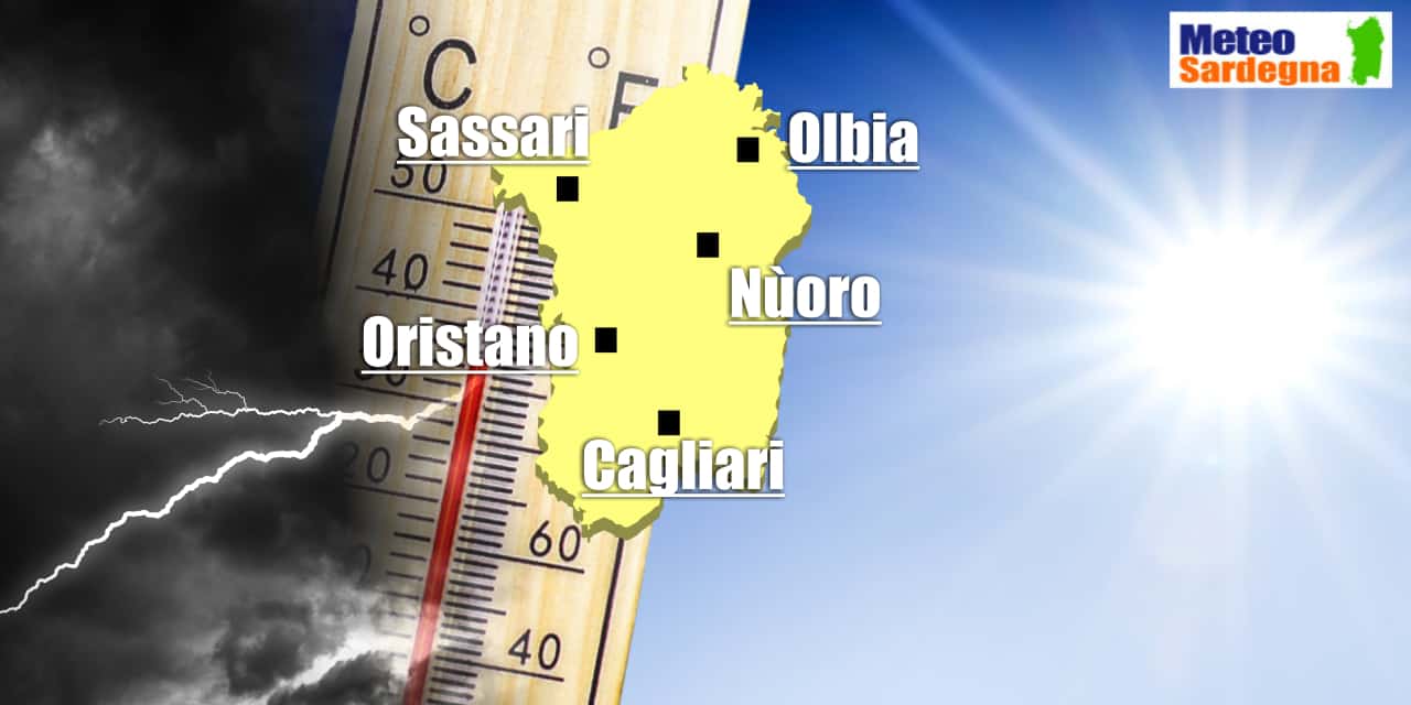 sole caldo temporali - Meteo Sardegna: nuovo assaggio d’Estate, ma da domenica cambia lo scenario