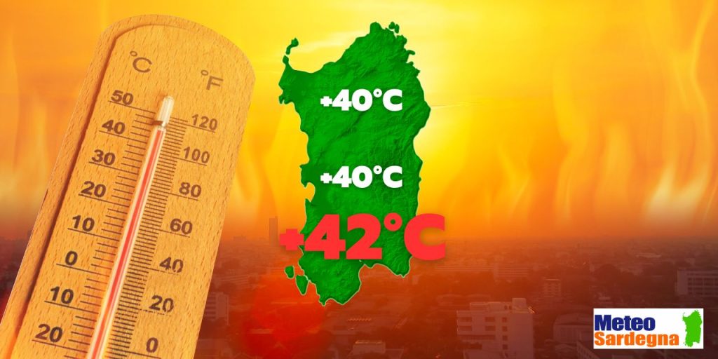 meteo sardegna caldo a 40 gradi e oltre 1024x512 - Meteo SARDEGNA, inizia il picco di CALDO africano, ma presto novità