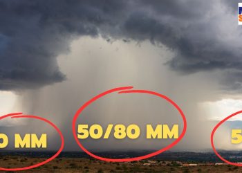 meteo sardegna piogge del temporale 350x250 - SARDEGNA, i nubifragi fanno paura per i sino a 100 mm in un’ora