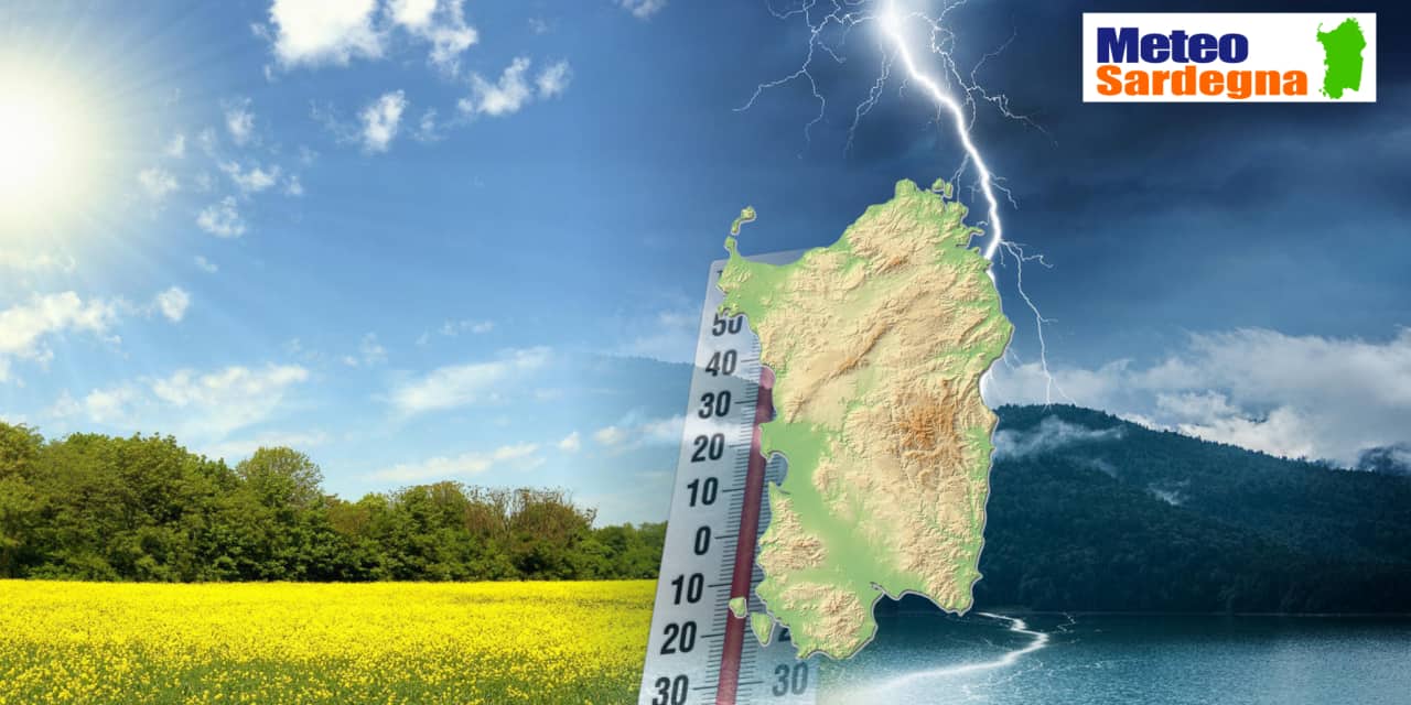 sardegna caldo temporale - Meteo Sardegna: arriva un po’ di caldo, ma temporali in agguato